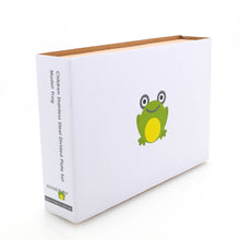 Load image into Gallery viewer, Kiddobloom eco-friendly gift box for baby toddler and kids . This gift box contains two baby stainless steel divided plates
